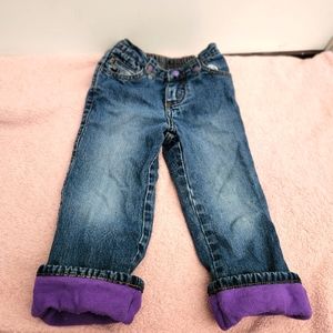 Fleece Lined Jeans